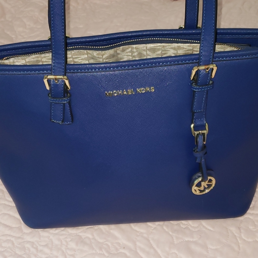 Royal Blue Purse *Not Authentic*